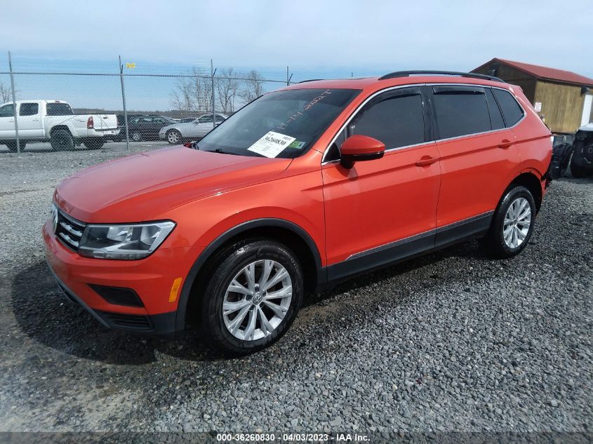 2018 VOLKSWAGEN TIGUAN SEL/SE - 3VV2B7AX7JM101396