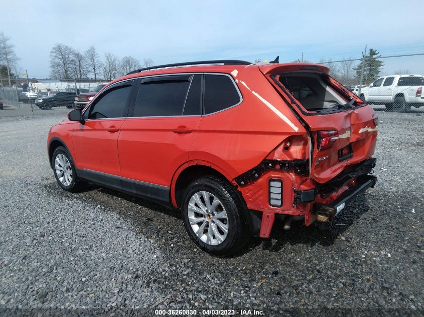 2018 VOLKSWAGEN TIGUAN SEL/SE - 3VV2B7AX7JM101396