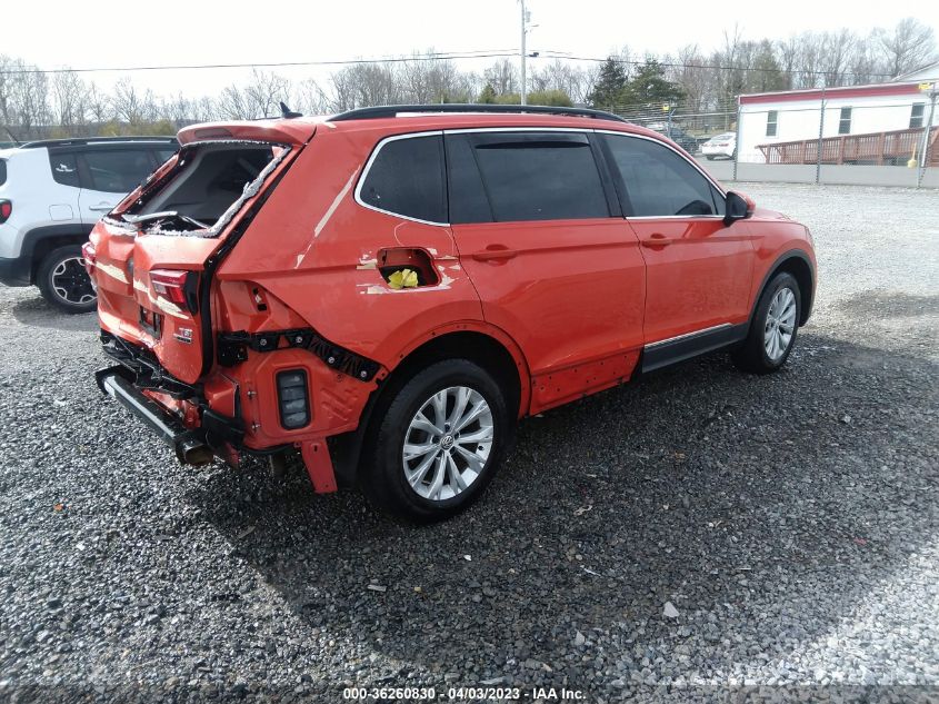 2018 VOLKSWAGEN TIGUAN SEL/SE - 3VV2B7AX7JM101396