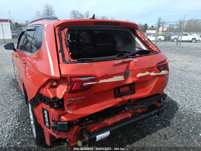 2018 VOLKSWAGEN TIGUAN SEL/SE - 3VV2B7AX7JM101396