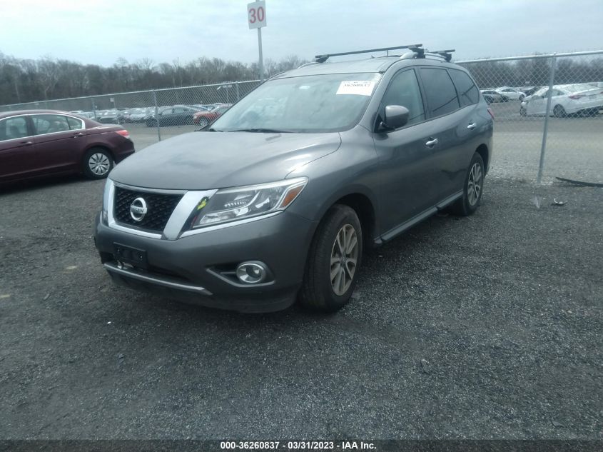 2015 NISSAN PATHFINDER SV - 5N1AR2MM1FC670159