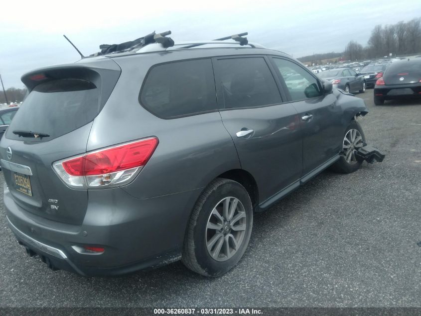 2015 NISSAN PATHFINDER SV - 5N1AR2MM1FC670159
