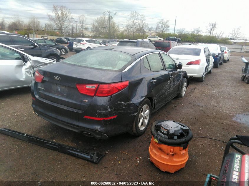 2015 KIA OPTIMA LX - KNAGM4A75F5535260