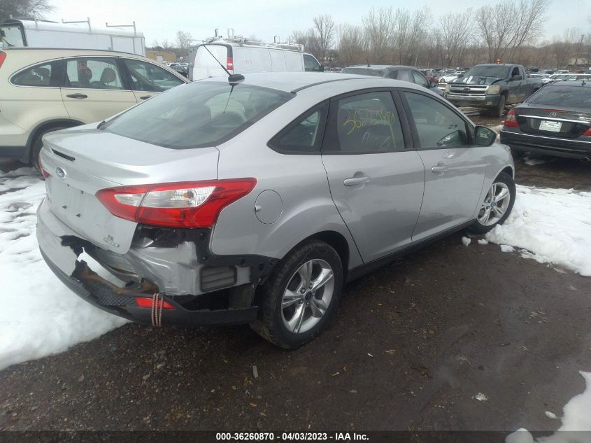 2013 FORD FOCUS SE - 1FADP3F25DL271105