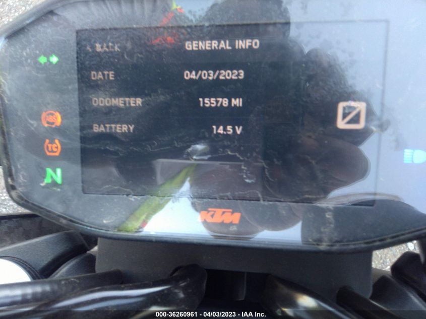 2019 KTM 790 DUKE VBKTU6408KM738993