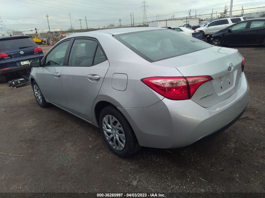2017 TOYOTA COROLLA L/LE/XLE/SE - 2T1BURHE7HC823981