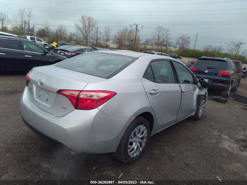 2017 TOYOTA COROLLA L/LE/XLE/SE - 2T1BURHE7HC823981