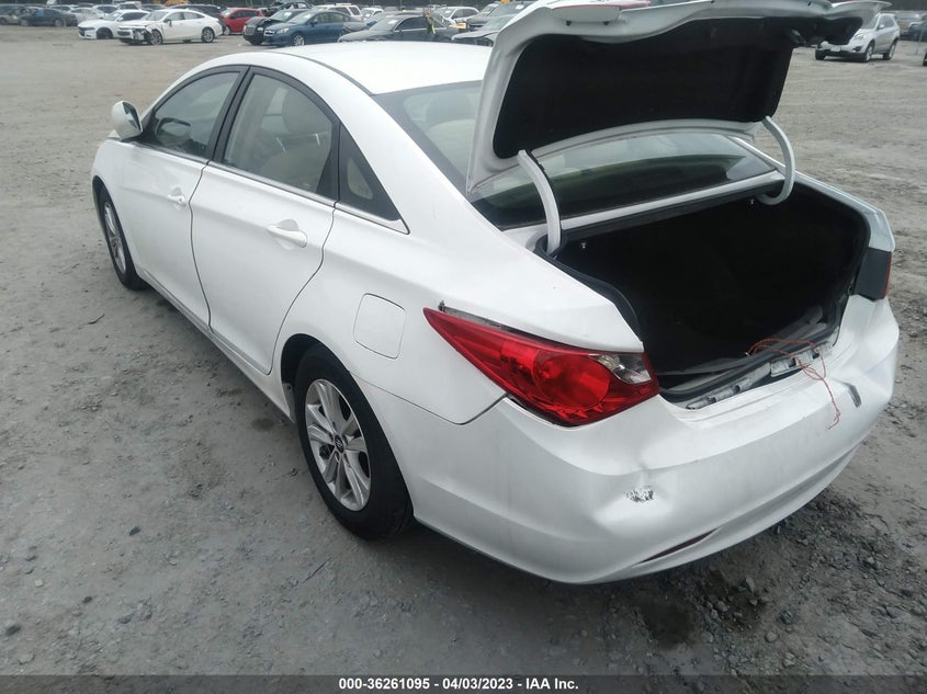 2012 HYUNDAI SONATA VIN: 5NPEB4AC4CH384887