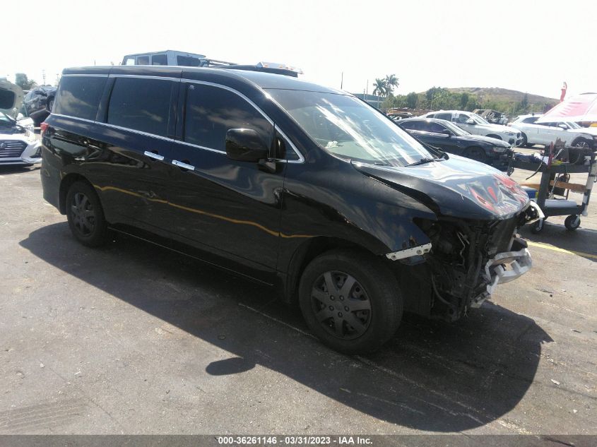 2013 NISSAN QUEST S - JN8AE2KP1D9071578