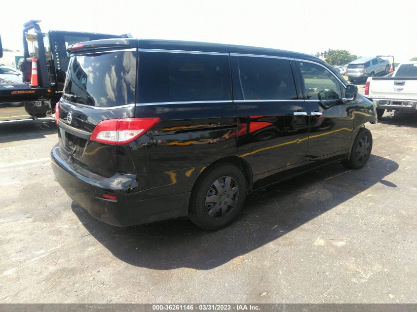 2013 NISSAN QUEST S - JN8AE2KP1D9071578