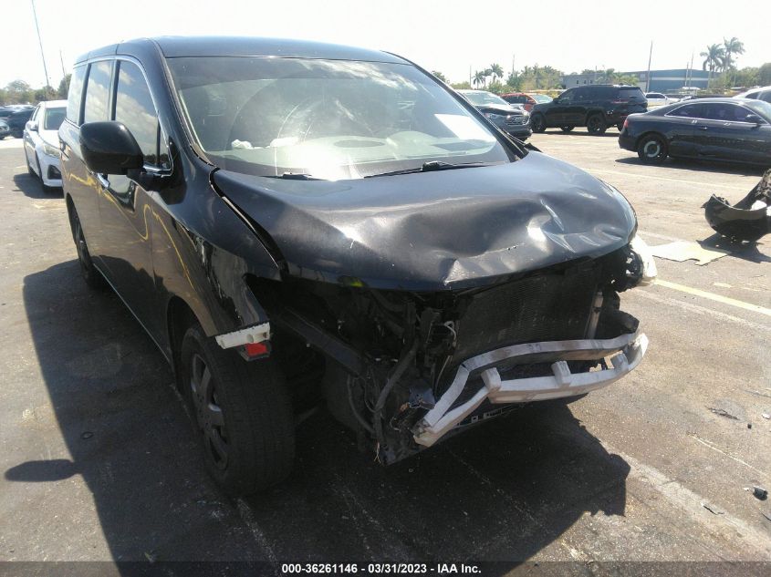 2013 NISSAN QUEST S - JN8AE2KP1D9071578
