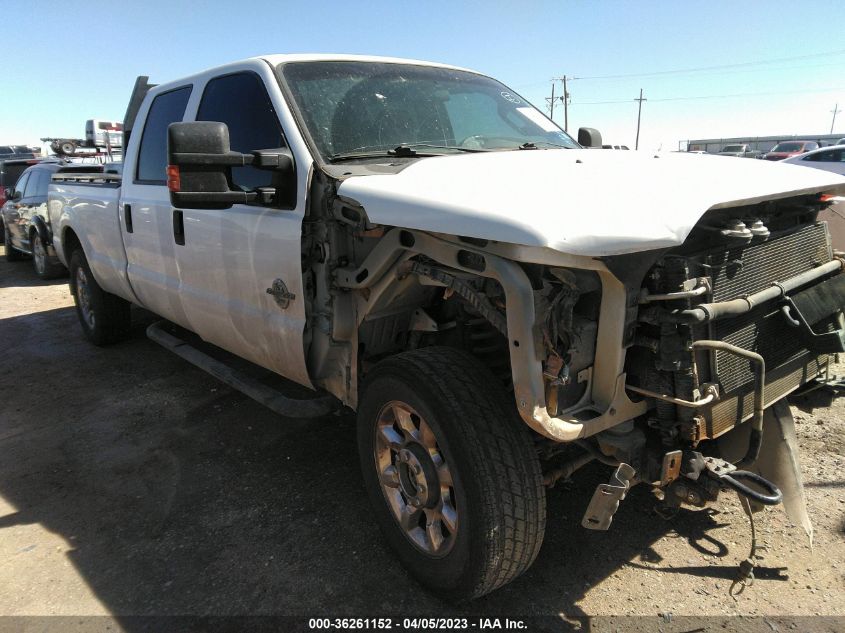 2015 FORD SUPER DUTY F-250 SRW LARIAT/PLATINUM - 1FT7W2BTXFEB39631