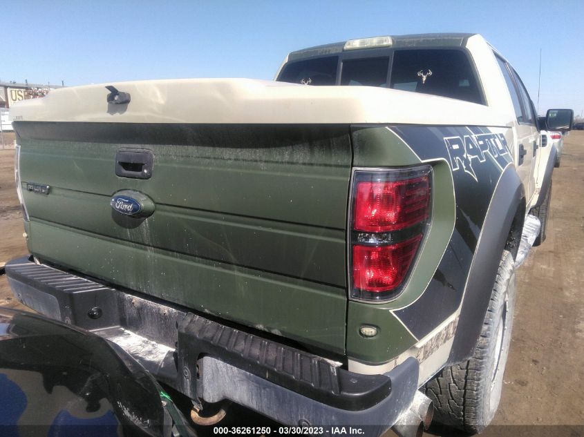 2013 FORD F-150 SVT RAPTOR - 1FTFW1R61DFC39789