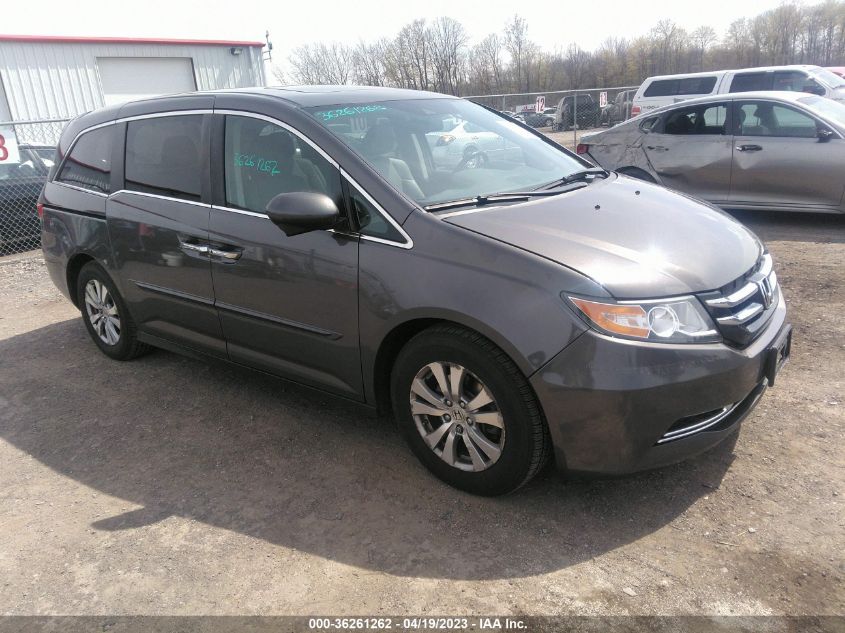 2016 HONDA ODYSSEY EX-L - 5FNRL5H62GB022422
