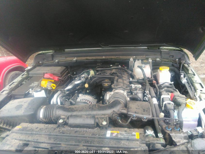 2021 JEEP GLADIATOR OVERLAND - 1C6HJTFG9ML620315