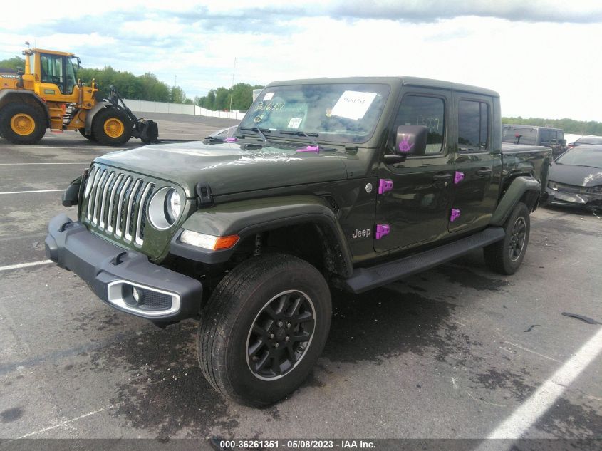 2021 JEEP GLADIATOR OVERLAND - 1C6HJTFG9ML620315