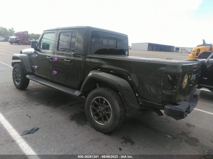 2021 JEEP GLADIATOR OVERLAND - 1C6HJTFG9ML620315