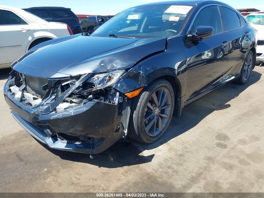 2020 HONDA CIVIC SEDAN EX - 19XFC1F32LE007553