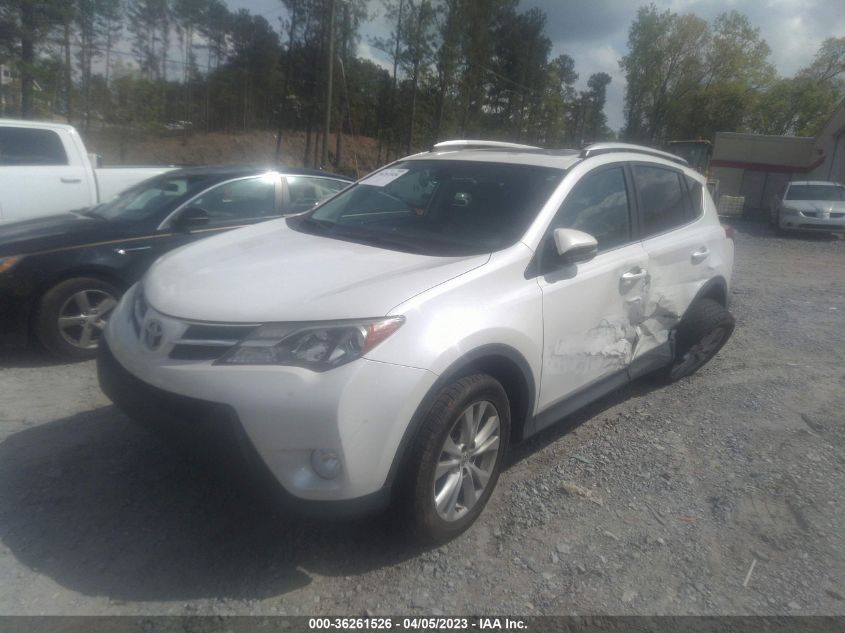 2014 TOYOTA RAV4 LIMITED - 2T3YFREVXEW128954