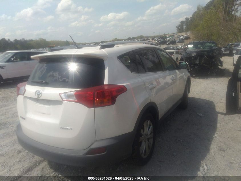 2014 TOYOTA RAV4 LIMITED - 2T3YFREVXEW128954
