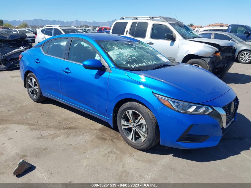 2022 NISSAN SENTRA SV - 3N1AB8CV8NY295286