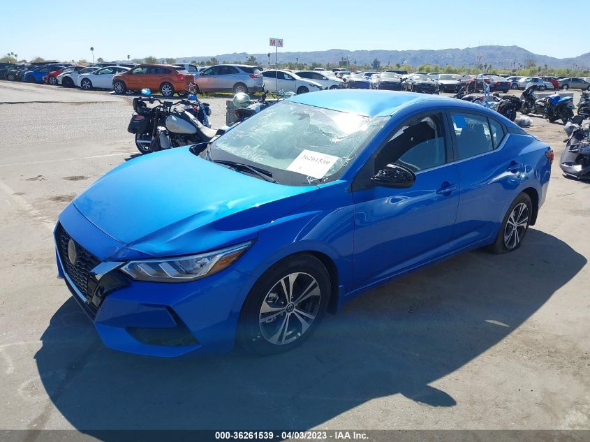 2022 NISSAN SENTRA SV - 3N1AB8CV8NY295286