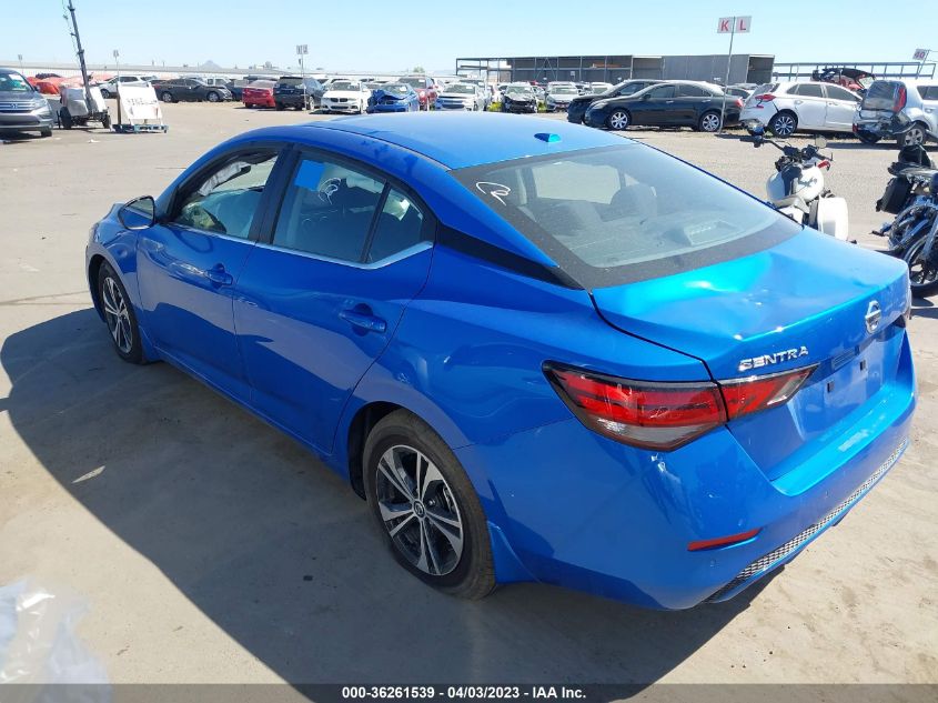 2022 NISSAN SENTRA SV - 3N1AB8CV8NY295286