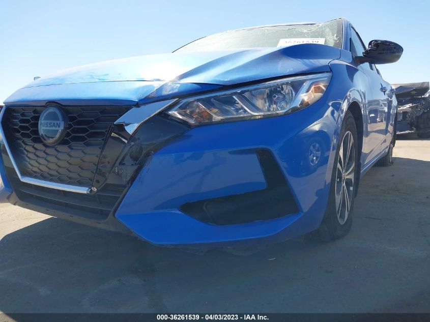 2022 NISSAN SENTRA SV - 3N1AB8CV8NY295286
