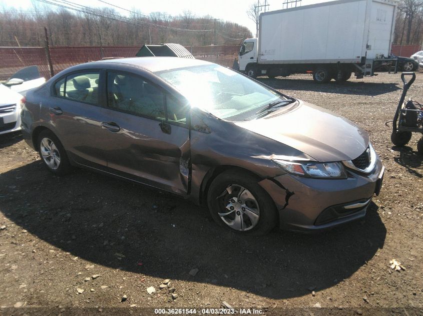 2015 HONDA CIVIC SEDAN LX - 19XFB2F56FE245629
