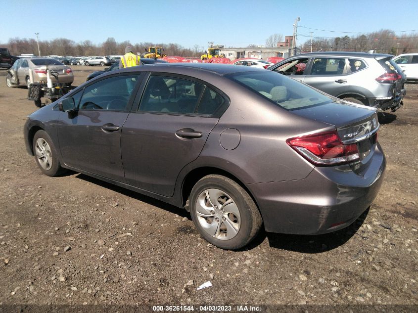 2015 HONDA CIVIC SEDAN LX - 19XFB2F56FE245629