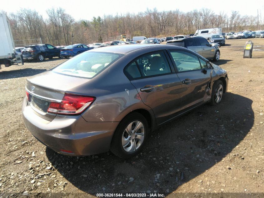 2015 HONDA CIVIC SEDAN LX - 19XFB2F56FE245629