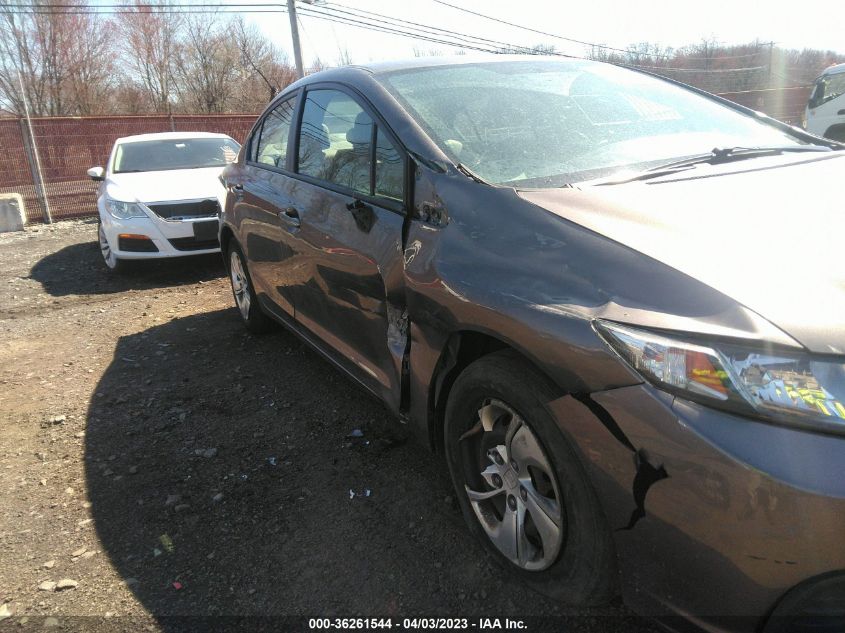 2015 HONDA CIVIC SEDAN LX - 19XFB2F56FE245629