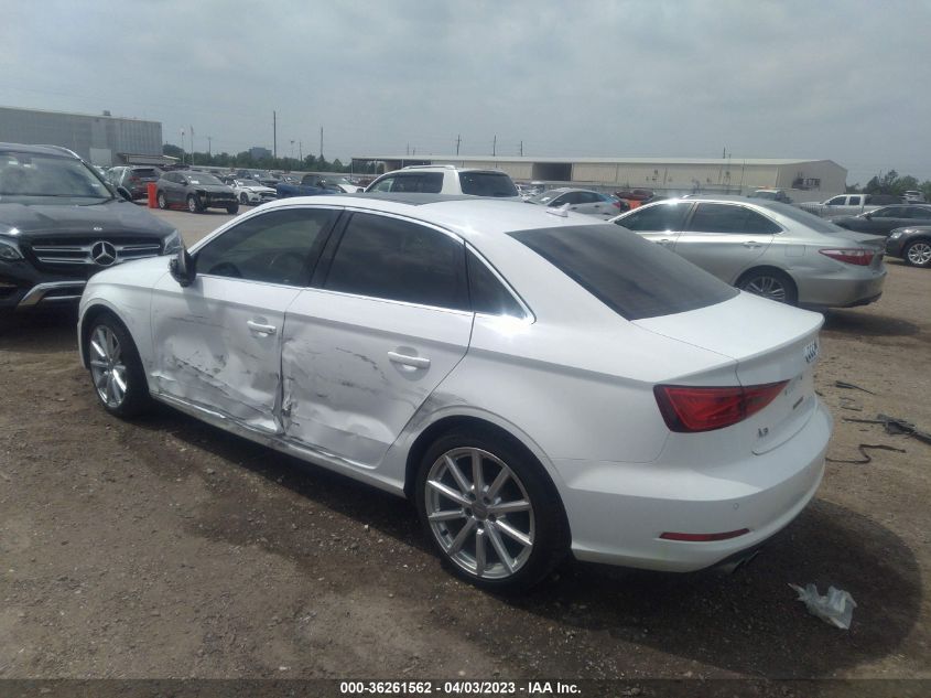 2016 AUDI A3 1.8T PREMIUM PLUS - WAUC7GFF5G1097243