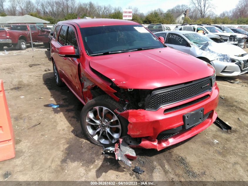 2019 DODGE DURANGO GT PLUS - 1C4RDJDG9KC780221