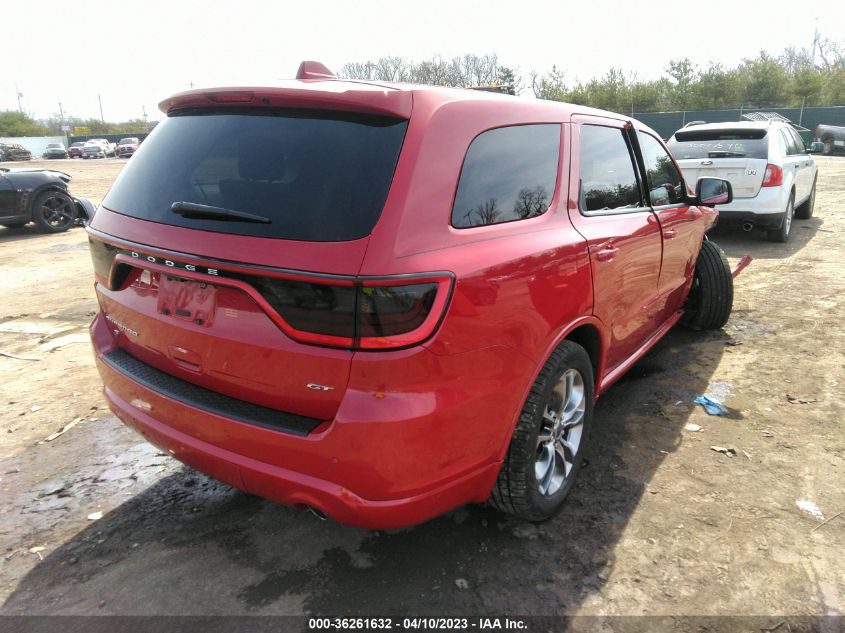 2019 DODGE DURANGO GT PLUS - 1C4RDJDG9KC780221
