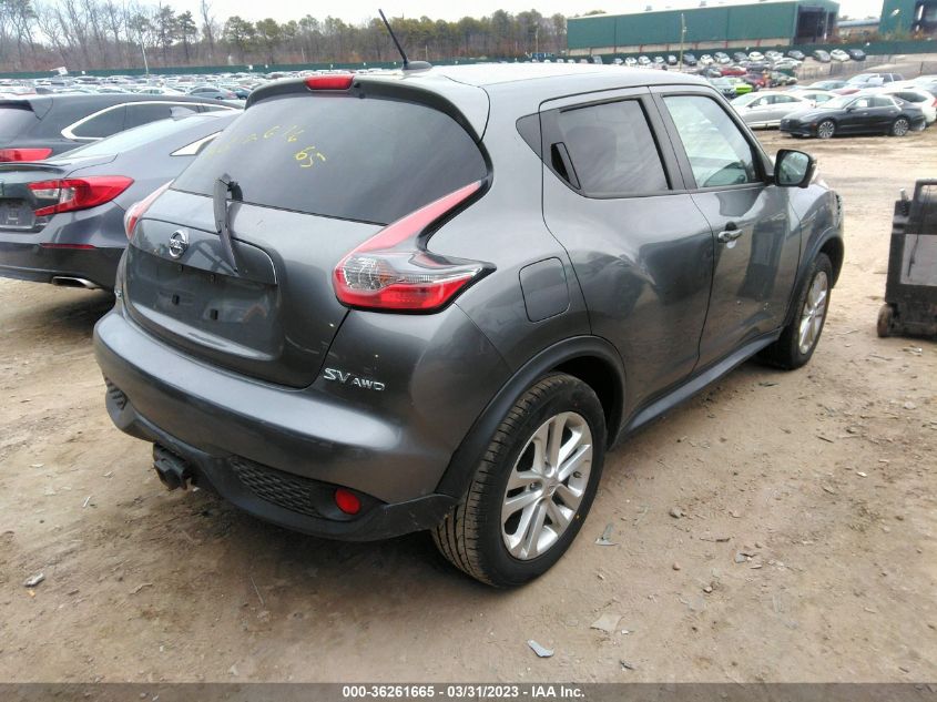 2015 NISSAN JUKE SV - JN8AF5MV3FT555834