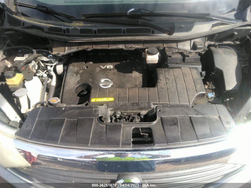 2013 NISSAN QUEST SL - JN8AE2KP0D9064735