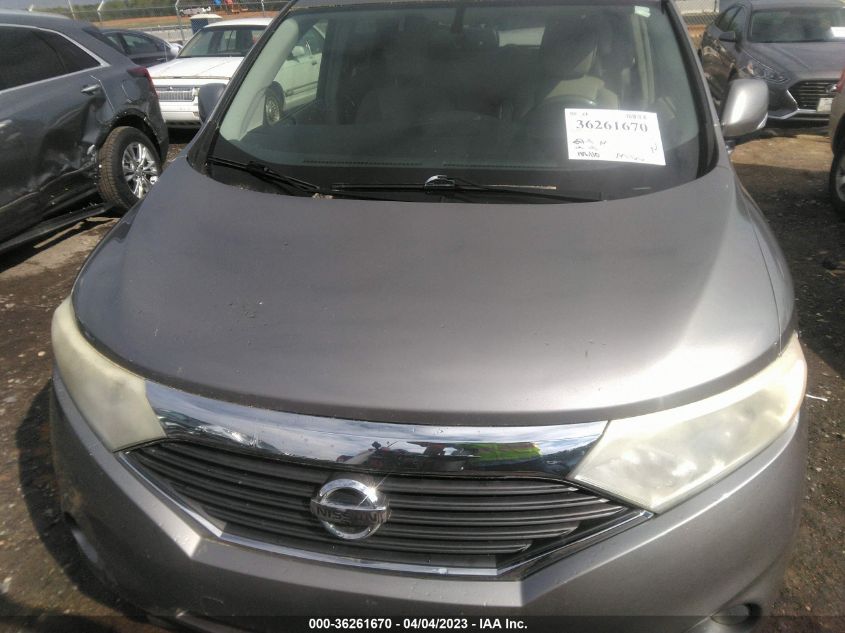 2013 NISSAN QUEST SL - JN8AE2KP0D9064735