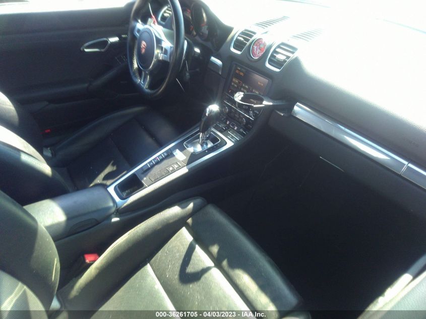 2015 PORSCHE CAYMAN S/GTS WP0AB2A82FK184496