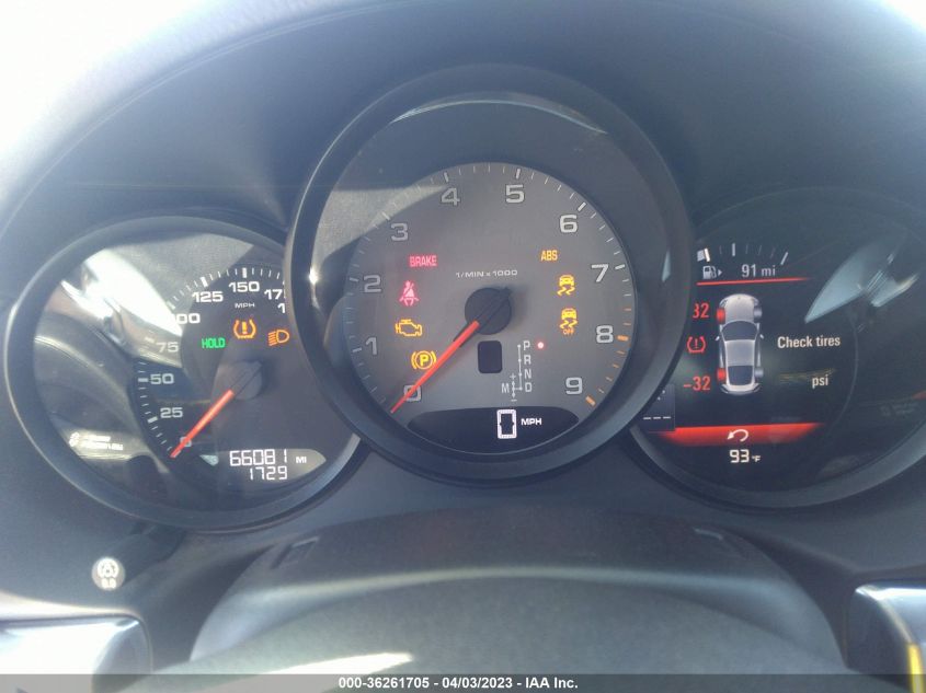 2015 PORSCHE CAYMAN S/GTS WP0AB2A82FK184496