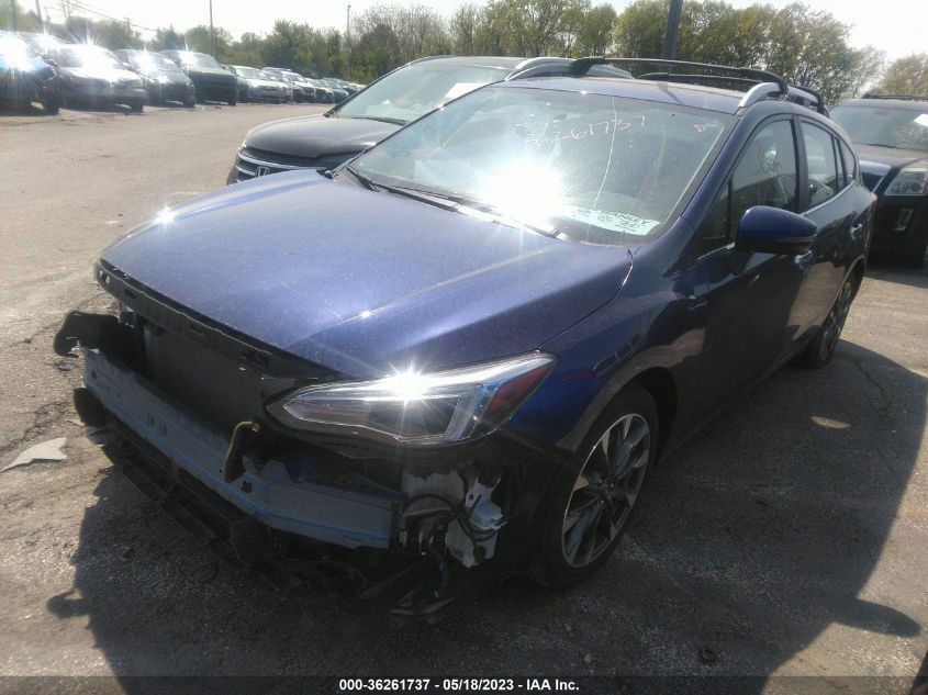 2022 SUBARU IMPREZA LIMITED - 4S3GTAU65N3725688