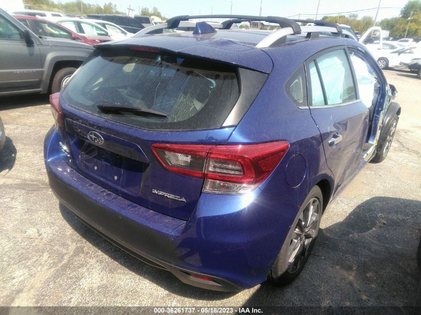 2022 SUBARU IMPREZA LIMITED - 4S3GTAU65N3725688