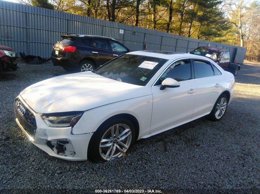 VIN WAUDNAF40LN005674 2020 AUDI A4 PREMIUM