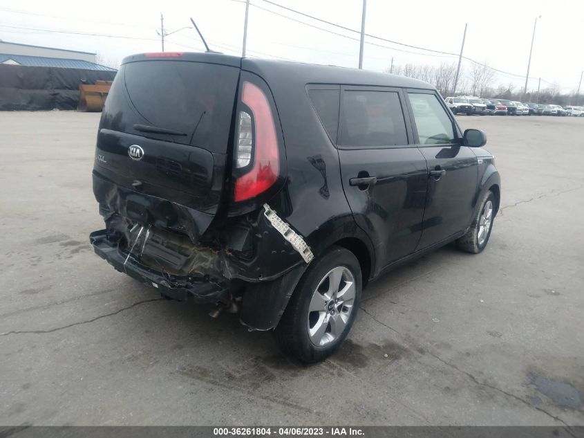 2017 KIA SOUL BASE - KNDJN2A24H7411129