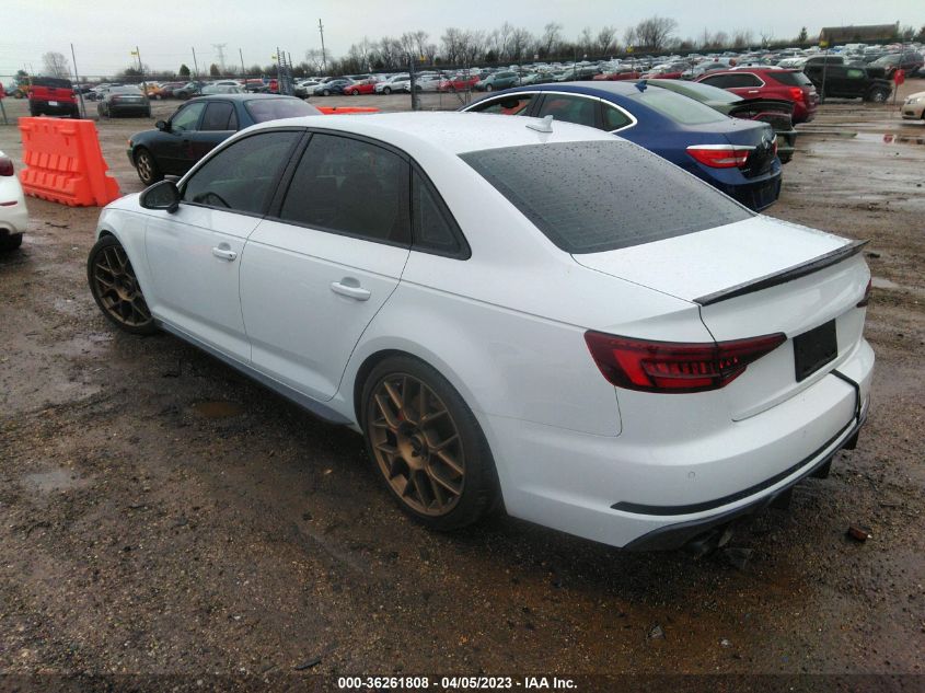 2018 AUDI S4 PREMIUM PLUS WAUB4AF43JA102060