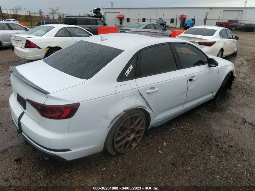 2018 AUDI S4 PREMIUM PLUS WAUB4AF43JA102060