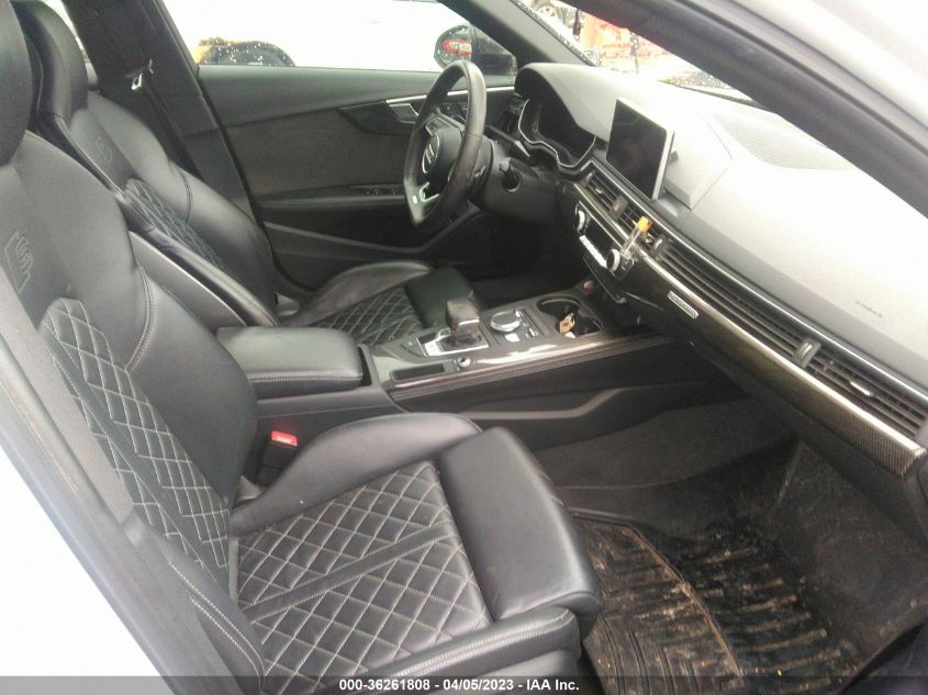 2018 AUDI S4 PREMIUM PLUS WAUB4AF43JA102060