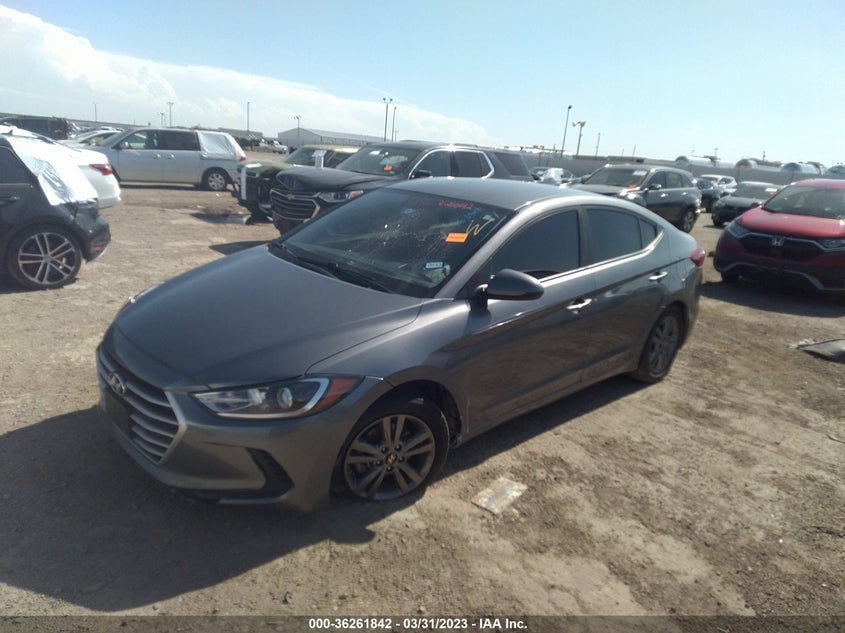 VIN 5NPD84LF0JH364571 2018 HYUNDAI ELANTRA SEL