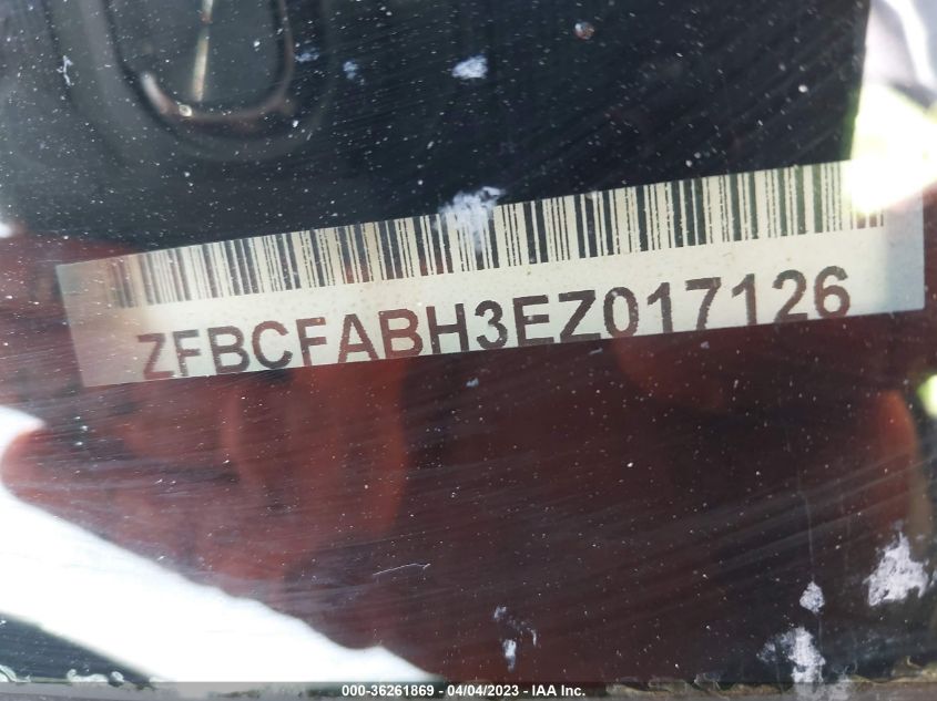 2014 FIAT 500L EASY - ZFBCFABH3EZ017126