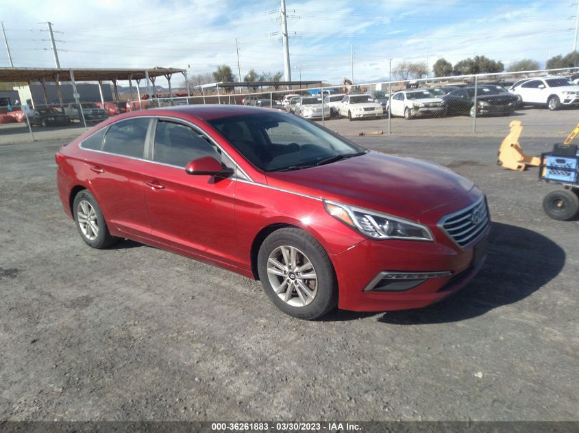 2015 HYUNDAI SONATA 2.4L - 5NPE24AF0FH081426